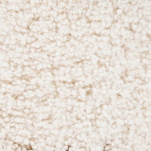 Chandra Rugs Bella 100% Polyester Hand-Woven Contemporary Shag Rug White 7'9 x 10'6