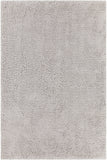 Chandra Rugs Bella 100% Polyester Hand-Woven Contemporary Shag Rug Grey 7'9 x 10'6