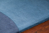 Chandra Rugs Bense Garza 100% Wool Hand-Tufted Contemporary Rug Multi 7'9 Round