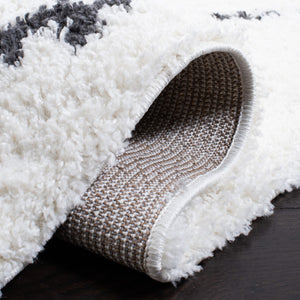 Safavieh Berber Shag 162 Power Loomed 50% Jute/45% Polypropylene/5% Polyester Shag & Flokati Rug BER162A-9