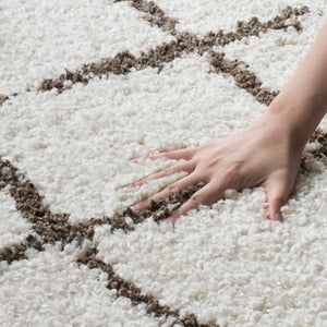 Safavieh Berber Shag 162 Power Loomed 50% Jute/45% Polypropylene/5% Polyester Shag & Flokati Rug BER162A-9