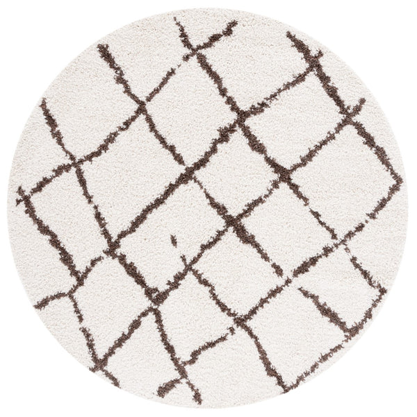 Safavieh Berber Shag 162 Power Loomed 50% Jute/45% Polypropylene/5% Polyester Shag & Flokati Rug BER162A-9