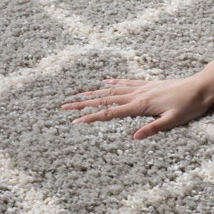 Safavieh Berber Shag 162 Power Loomed 50% Jute/45% Polypropylene/5% Polyester Shag & Flokati Rug BER162B-9