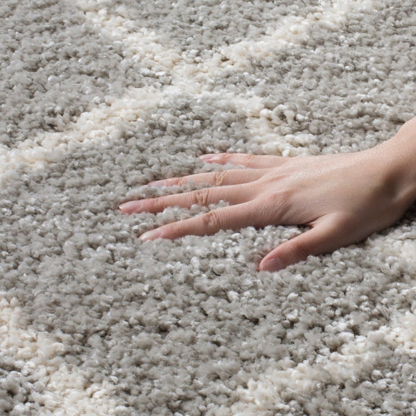 Safavieh Berber Shag 162 Power Loomed 50% Jute/45% Polypropylene/5% Polyester Shag & Flokati Rug BER162B-9