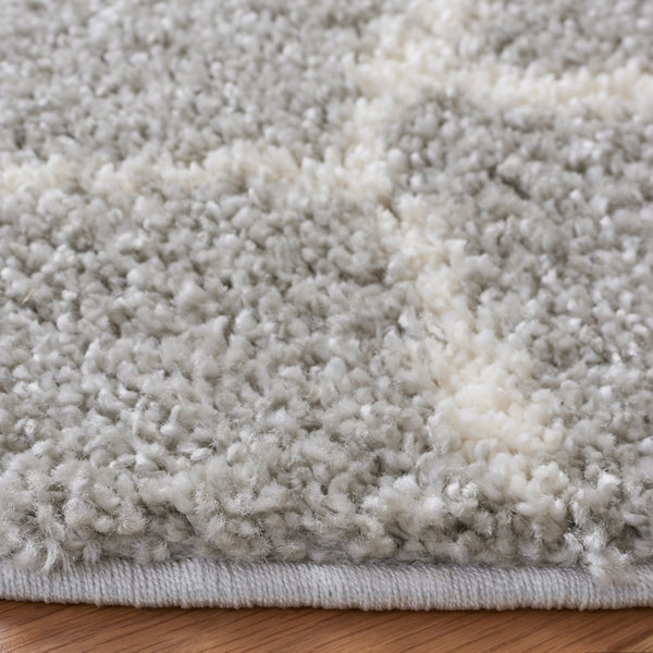 Safavieh Berber Shag 162 Power Loomed 50% Jute/45% Polypropylene/5% Polyester Shag & Flokati Rug BER162B-9