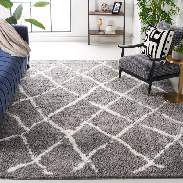 Safavieh Berber Shag 162 Power Loomed 50% Jute/45% Polypropylene/5% Polyester Shag & Flokati Rug BER162B-9