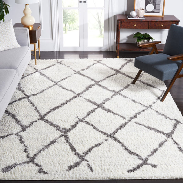 Safavieh Berber Shag 162 Power Loomed 50% Jute/45% Polypropylene/5% Polyester Shag & Flokati Rug BER162C-9