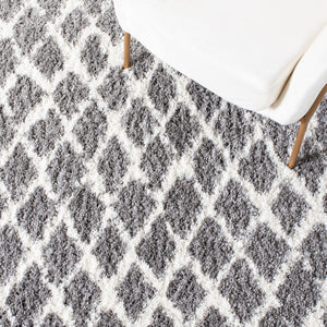 Safavieh Berber Shag 163 Power Loomed 50% Jute/45% Polypropylene/5% Polyester Shag & Flokati Rug BER163B-9