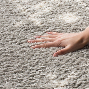 Safavieh Berber Shag 164 Power Loomed 50% Jute/45% Polypropylene/5% Polyester Shag & Flokati Rug BER164B-9