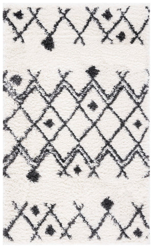 Safavieh Berber Shag 164 Power Loomed 50% Jute/45% Polypropylene/5% Polyester Shag & Flokati Rug BER164D-7SQ