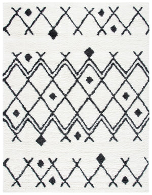 Safavieh Berber Shag 164 Power Loomed 50% Jute/45% Polypropylene/5% Polyester Shag & Flokati Rug BER164D-7SQ