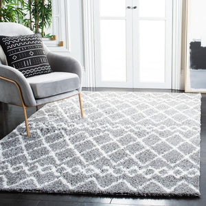 Safavieh Berber Shag 165 Power Loomed 50% Jute/45% Polypropylene/5% Polyester Shag & Flokati Rug BER165B-9