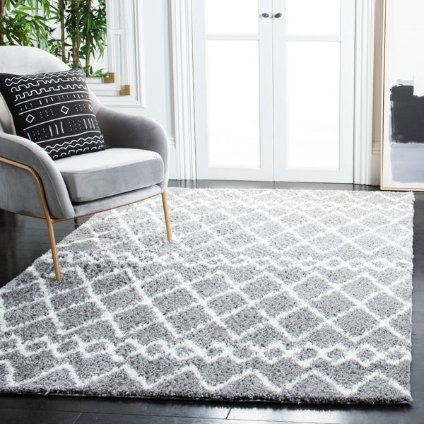 Safavieh Berber Shag 165 Power Loomed 50% Jute/45% Polypropylene/5% Polyester Shag & Flokati Rug BER165B-9