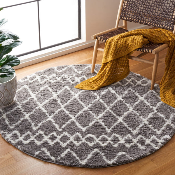 Safavieh Berber Shag 165 Power Loomed 50% Jute/45% Polypropylene/5% Polyester Shag & Flokati Rug BER165B-9