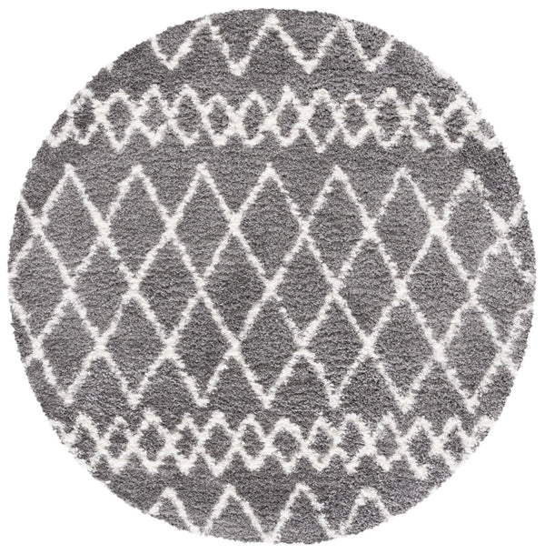 Safavieh Berber Shag 165 Power Loomed 50% Jute/45% Polypropylene/5% Polyester Shag & Flokati Rug BER165B-9