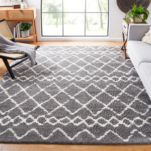 Safavieh Berber Shag 165 Power Loomed 50% Jute/45% Polypropylene/5% Polyester Shag & Flokati Rug BER165B-9