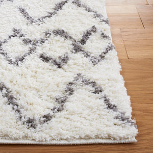 Safavieh Berber Shag 165 Power Loomed 50% Jute/45% Polypropylene/5% Polyester Shag & Flokati Rug BER165C-7SQ