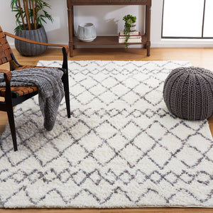 Safavieh Berber Shag 165 Power Loomed 50% Jute/45% Polypropylene/5% Polyester Shag & Flokati Rug BER165C-7SQ