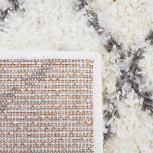 Safavieh Berber Shag 165 Power Loomed 50% Jute/45% Polypropylene/5% Polyester Shag & Flokati Rug BER165C-7SQ