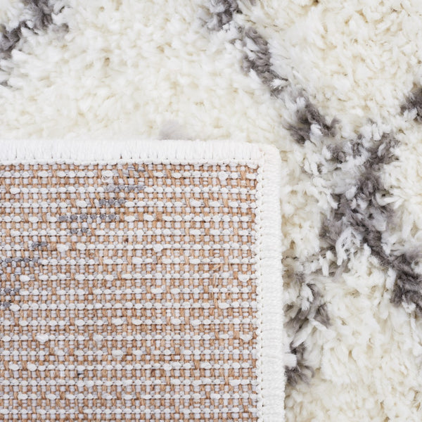 Safavieh Berber Shag 165 Power Loomed 50% Jute/45% Polypropylene/5% Polyester Shag & Flokati Rug BER165C-7SQ