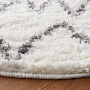 Safavieh Berber Shag 165 Power Loomed 50% Jute/45% Polypropylene/5% Polyester Shag & Flokati Rug BER165C-7SQ