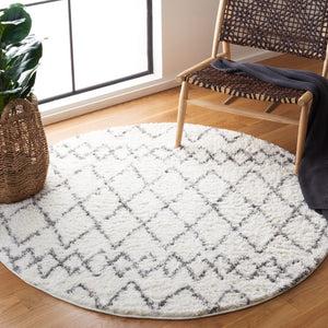 Safavieh Berber Shag 165 Power Loomed 50% Jute/45% Polypropylene/5% Polyester Shag & Flokati Rug BER165C-7SQ