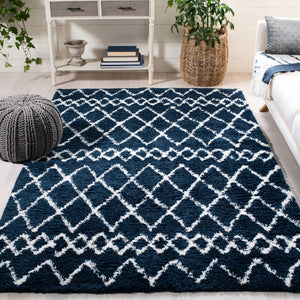 Safavieh Berber Shag 165 Power Loomed 50% Jute/45% Polypropylene/5% Polyester Shag & Flokati Rug BER165N-9