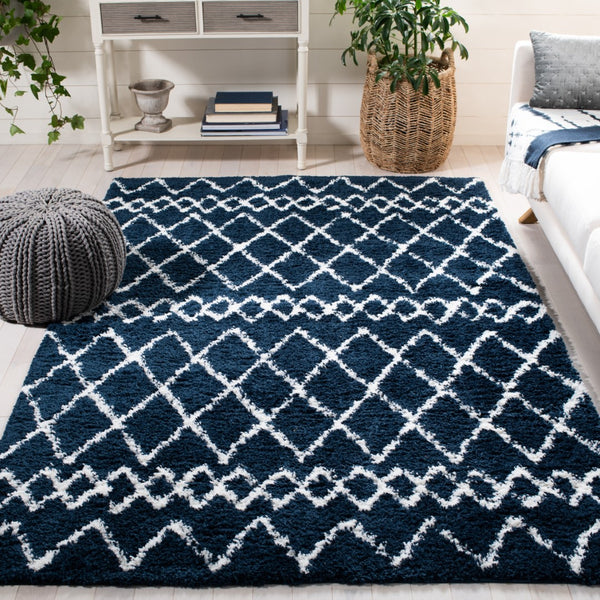 Safavieh Berber Shag 165 Power Loomed 50% Jute/45% Polypropylene/5% Polyester Shag & Flokati Rug BER165N-9