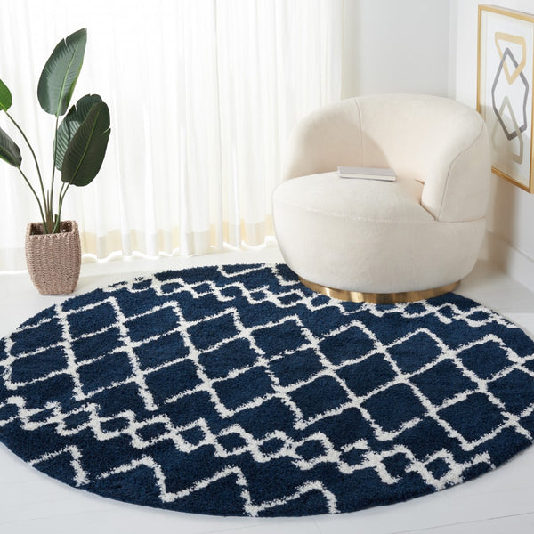 Safavieh Berber Shag 165 Power Loomed 50% Jute/45% Polypropylene/5% Polyester Shag & Flokati Rug BER165N-9