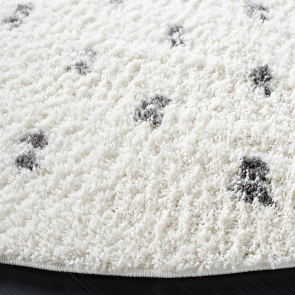 Safavieh Berber Shag Power Loomed 50% Jute/45% Polypropylene/5% Polyester Rug BER166A-6