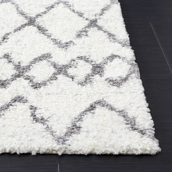 Safavieh Berber Shag 194 Power Loomed 50% Jute/45% Polypropylene/5% Polyester Shag & Flokati Rug BER194A-9