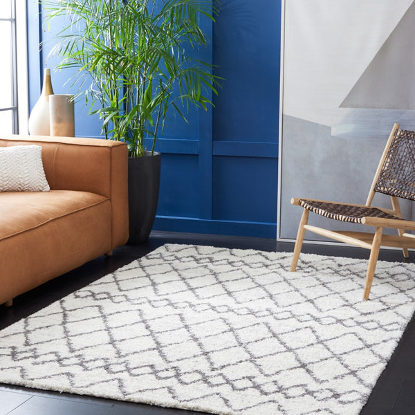 Safavieh Berber Shag 194 Power Loomed 50% Jute/45% Polypropylene/5% Polyester Shag & Flokati Rug BER194A-9