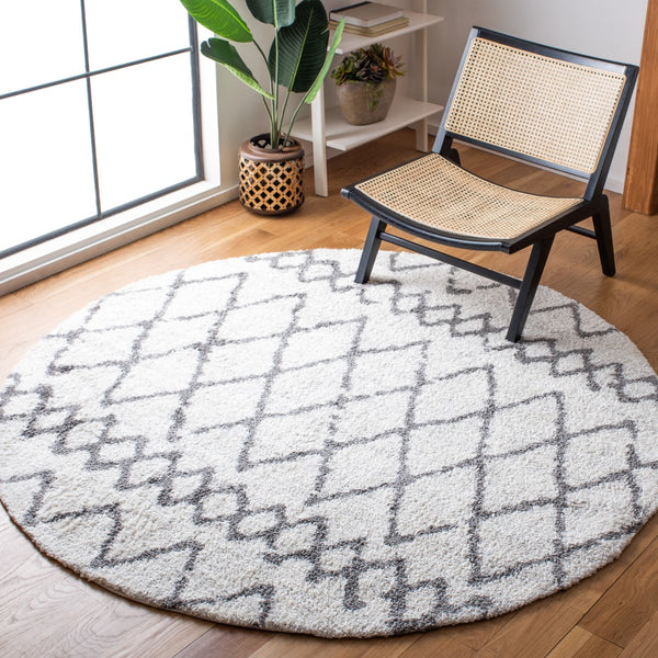 Safavieh Berber Shag 194 Power Loomed 50% Jute/45% Polypropylene/5% Polyester Shag & Flokati Rug BER194A-9