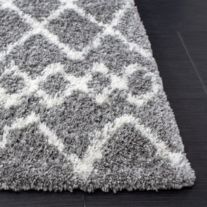 Safavieh Berber Shag 194 Power Loomed 50% Jute/45% Polypropylene/5% Polyester Shag & Flokati Rug BER194F-9