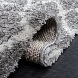 Safavieh Berber Shag 194 Power Loomed 50% Jute/45% Polypropylene/5% Polyester Shag & Flokati Rug BER194F-9
