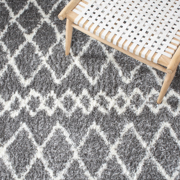 Safavieh Berber Shag 194 Power Loomed 50% Jute/45% Polypropylene/5% Polyester Shag & Flokati Rug BER194F-9