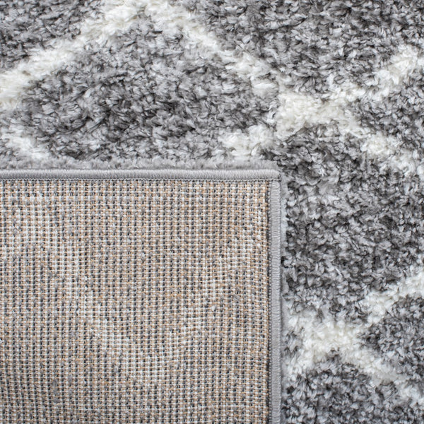 Safavieh Berber Shag 194 Power Loomed 50% Jute/45% Polypropylene/5% Polyester Shag & Flokati Rug BER194F-9