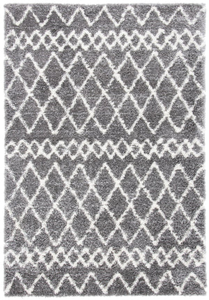 Safavieh Berber Shag 194 Power Loomed 50% Jute/45% Polypropylene/5% Polyester Shag & Flokati Rug BER194F-9