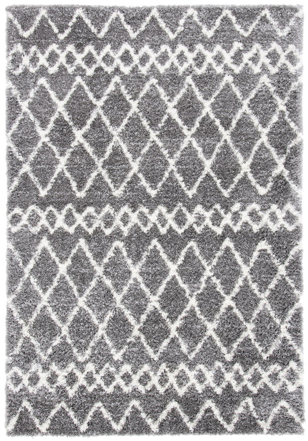 Safavieh Berber Shag 194 Power Loomed 50% Jute/45% Polypropylene/5% Polyester Shag & Flokati Rug BER194F-9