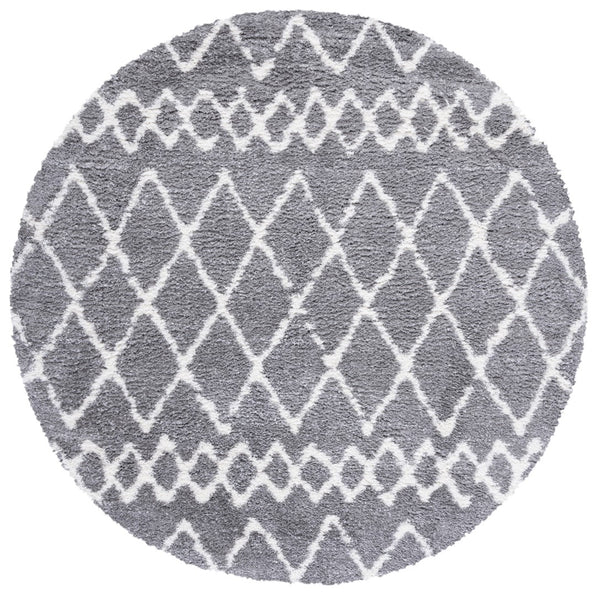 Safavieh Berber Shag 194 Power Loomed 50% Jute/45% Polypropylene/5% Polyester Shag & Flokati Rug BER194F-9