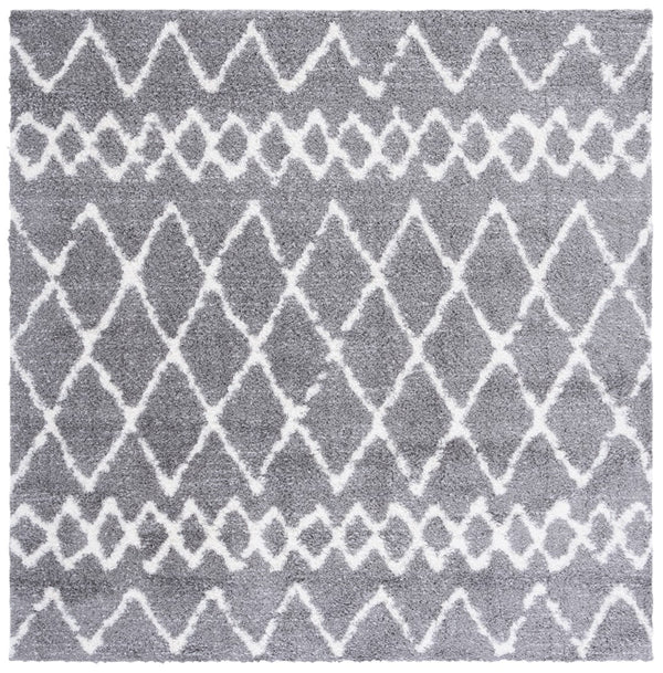Safavieh Berber Shag 194 Power Loomed 50% Jute/45% Polypropylene/5% Polyester Shag & Flokati Rug BER194F-9