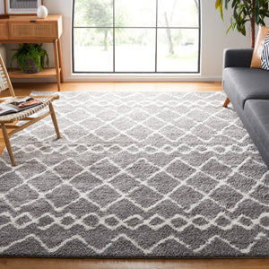 Safavieh Berber Shag 194 Power Loomed 50% Jute/45% Polypropylene/5% Polyester Shag & Flokati Rug BER194F-9