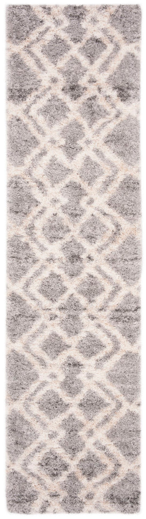 Safavieh Berber Shag 213 Power Loomed Polypropylene Shag & Flokati Rug BER213G-8SQ