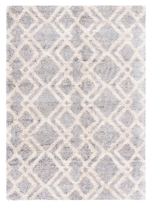 Safavieh Berber Shag 213 Power Loomed Polypropylene Shag & Flokati Rug BER213G-8SQ