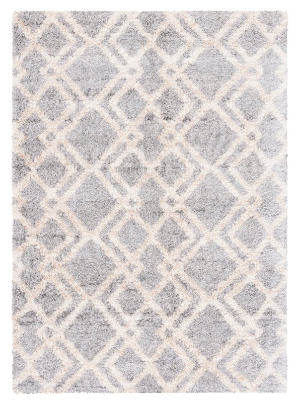 Safavieh Berber Shag 213 Power Loomed Polypropylene Shag & Flokati Rug BER213G-8SQ