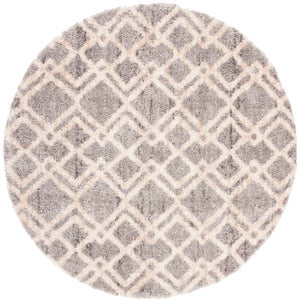 Safavieh Berber Shag 213 Power Loomed Polypropylene Shag & Flokati Rug BER213G-8SQ