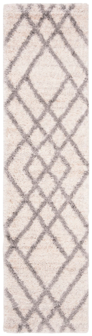 Safavieh Berber Shag 214 Power Loomed Polypropylene Shag & Flokati Rug BER214A-8SQ