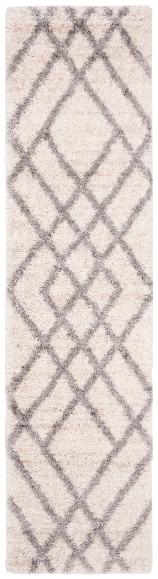 Safavieh Berber Shag 214 Power Loomed Polypropylene Shag & Flokati Rug BER214A-8SQ