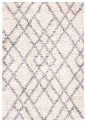 Safavieh Berber Shag 214 Power Loomed Polypropylene Shag & Flokati Rug BER214A-8SQ