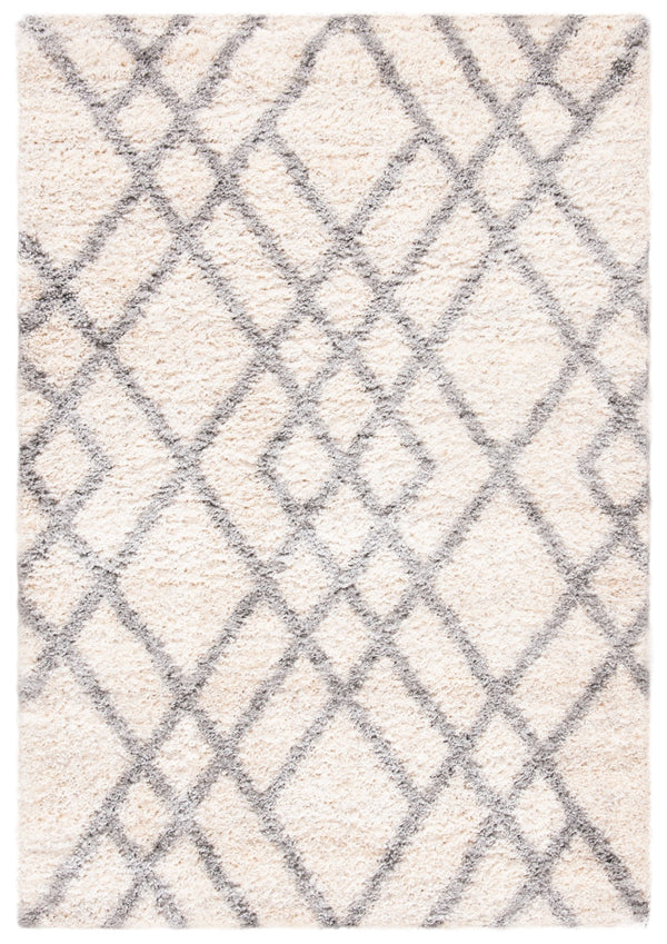 Safavieh Berber Shag 214 Power Loomed Polypropylene Shag & Flokati Rug BER214A-8SQ